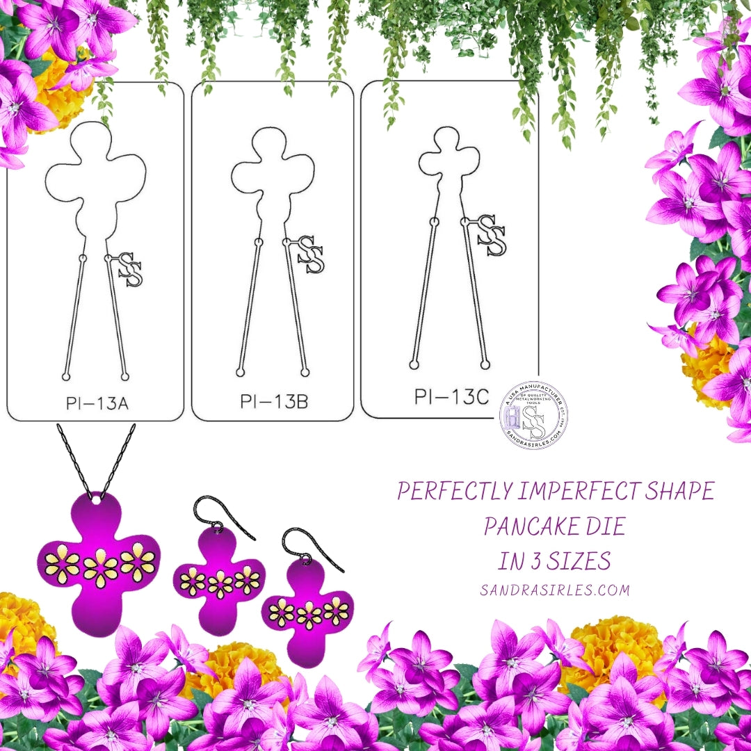PANCAKE DIE PI-13 SHAPE PERFECTLY IMPERFECT 13
